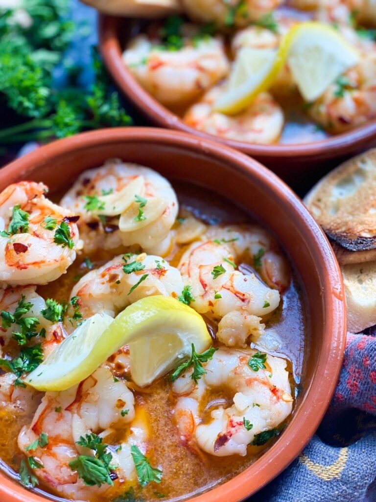 Gambas al Ajillo aka Spanish Garlic Shrimp - DeSocio in the Kitchen