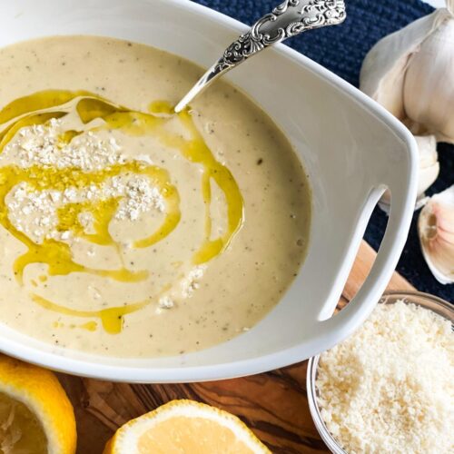 Authentic Anchovy Caesar Salad Dressing DeSocio in the Kitchen