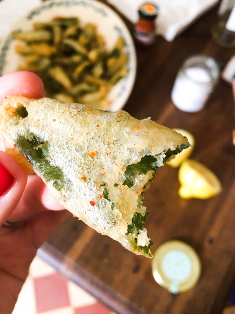 FRIED SAGE FRITTER