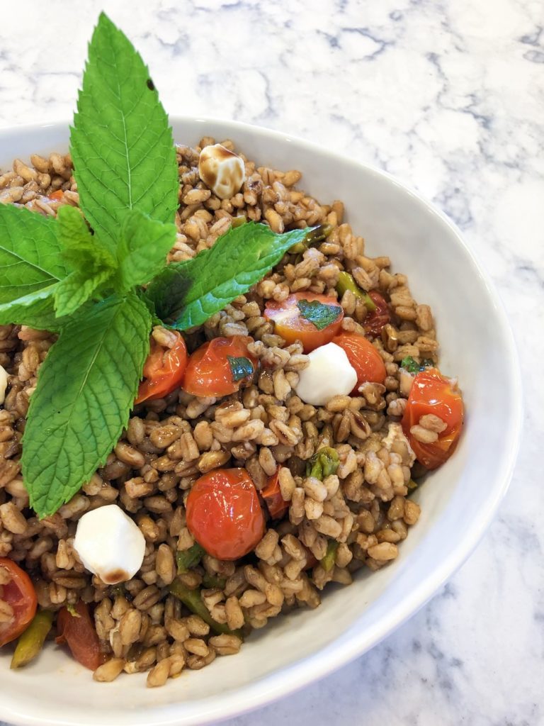 Asparagus+and+tomato+FARRO+SALAD