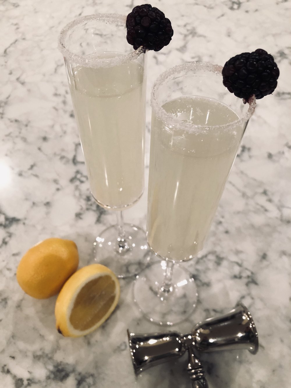 DeSocio in the Kitchen Ginger Lemon Cocktail
