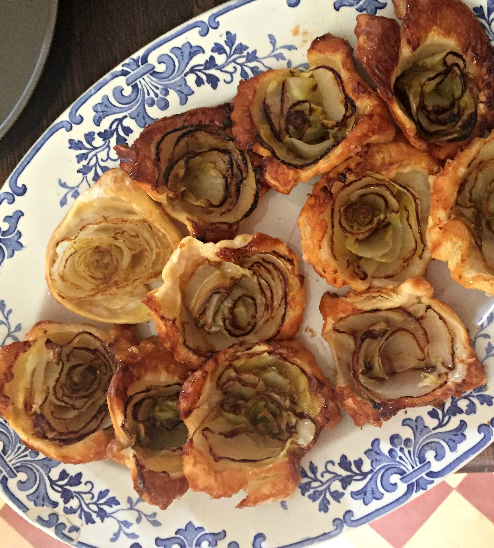 Rose Endive Tart