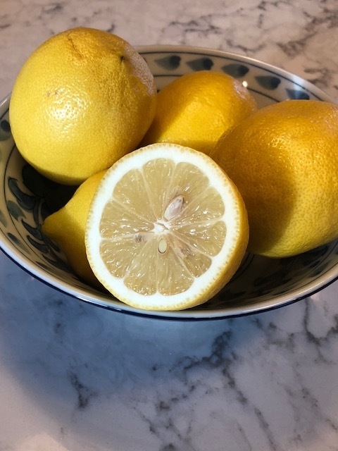 Fresh Lemons ready to squeeze