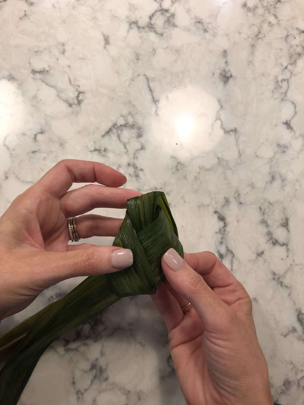 How to wrap Thai Pandan leaf chicken