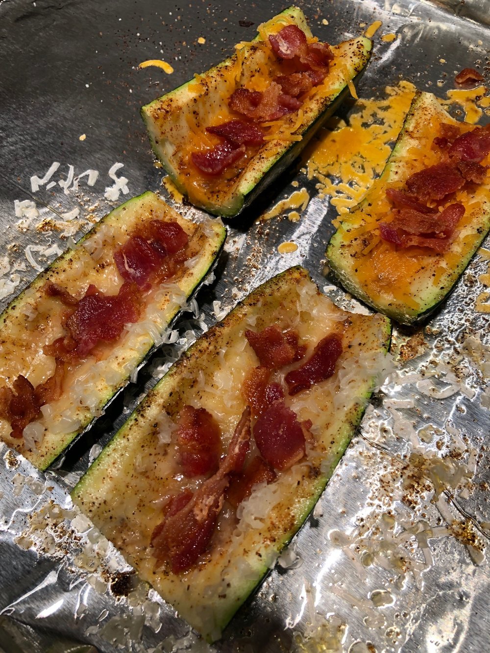 Step 3 - Add cheese and bacon then bake for another 5 minutes