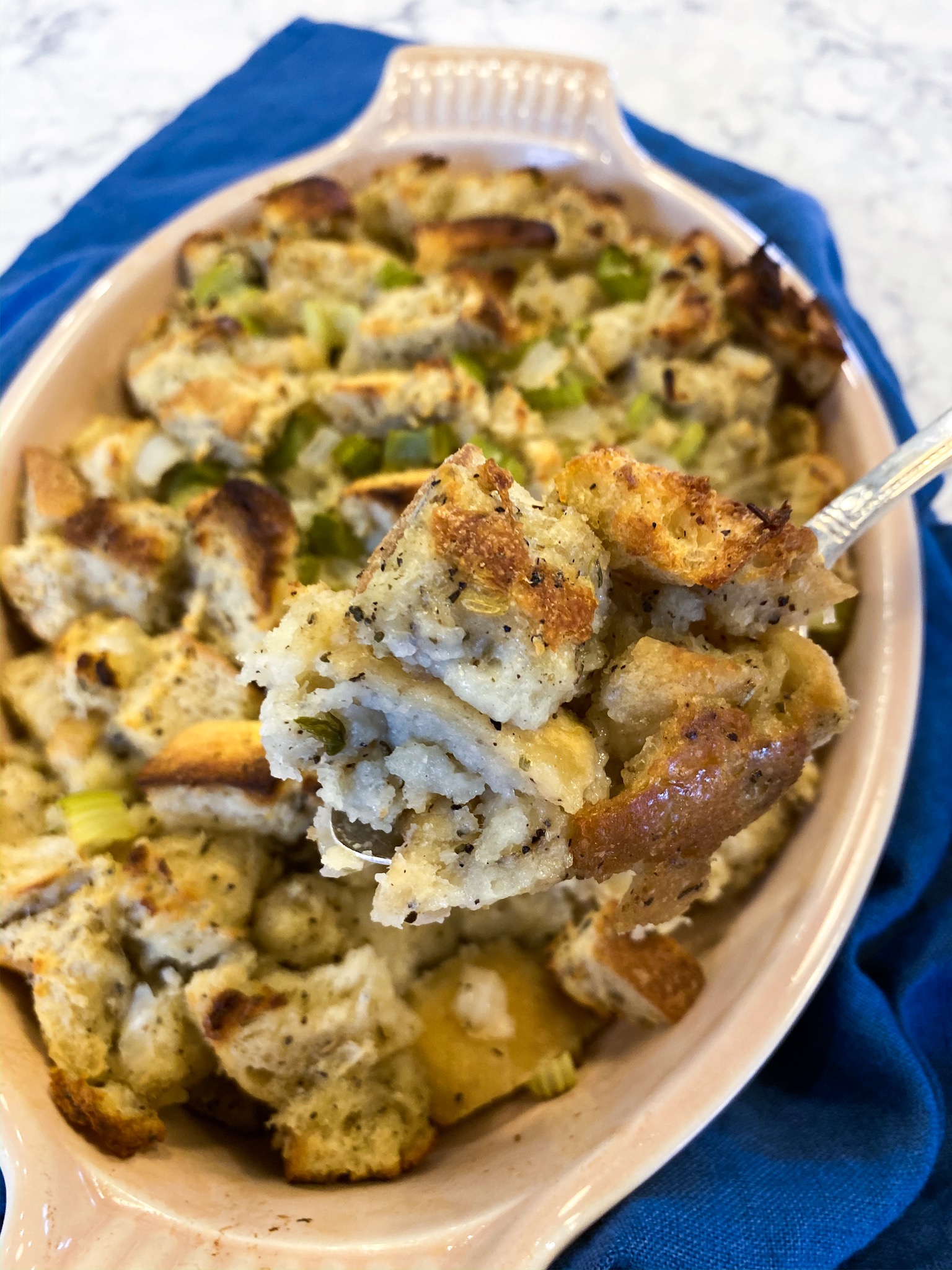 classic dressing recipes Krista's Classic Thanksgiving Dressing with Fresh Herbs