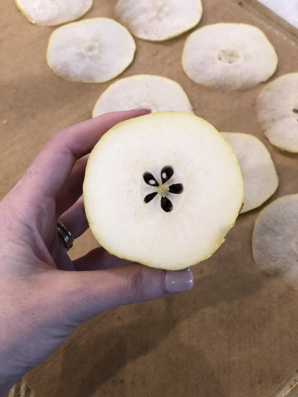 PEAR+CHIPS+CINNAMON+SUGAR+GINGER