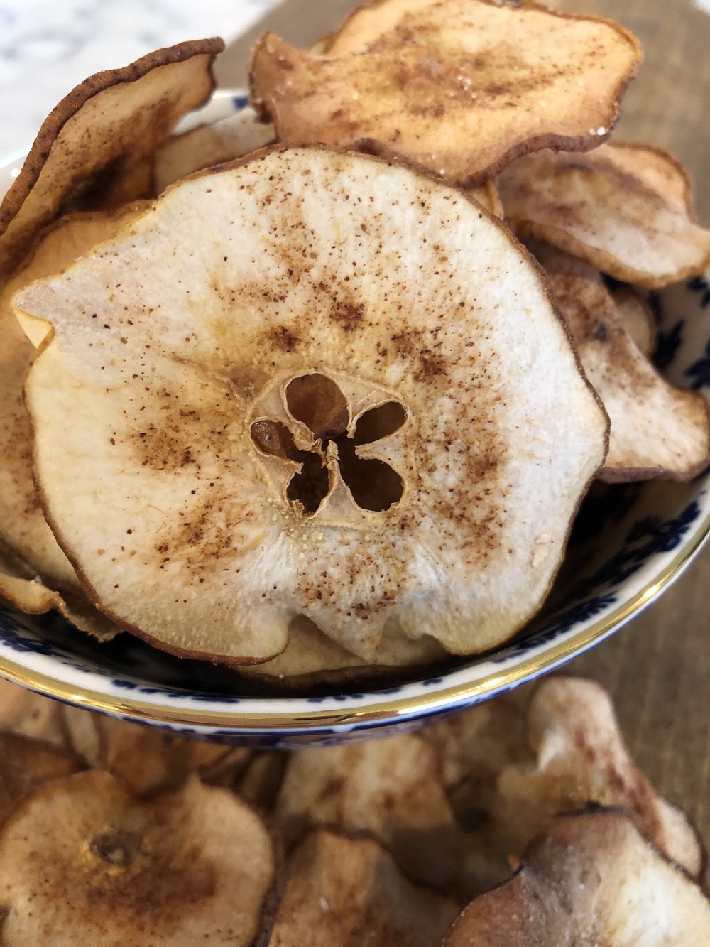 PEAR+CHIPS+CINNAMON+SUGAR+GINGER