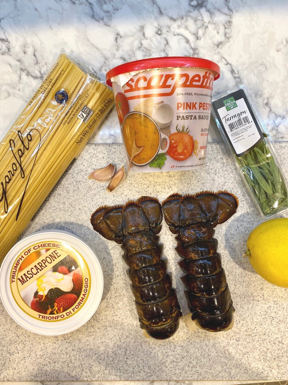 The+Fresh+Market+Lobster+Pink+Pesto+Pasta+Ingredients