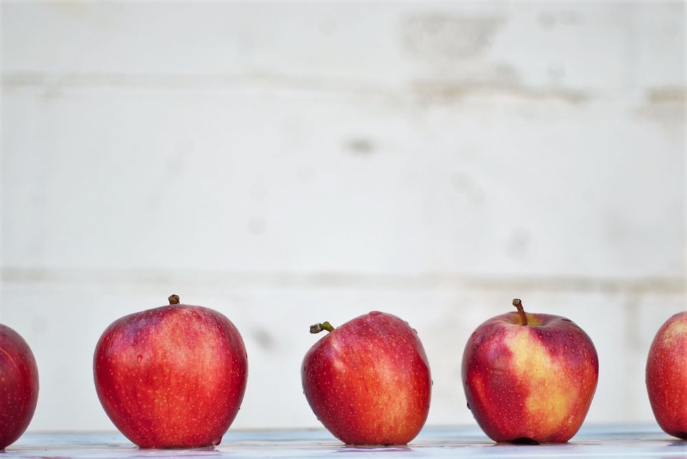 Apples are great to use in this recipe in the fall and winter but peaches are my favorite fruit to use in the summertime.