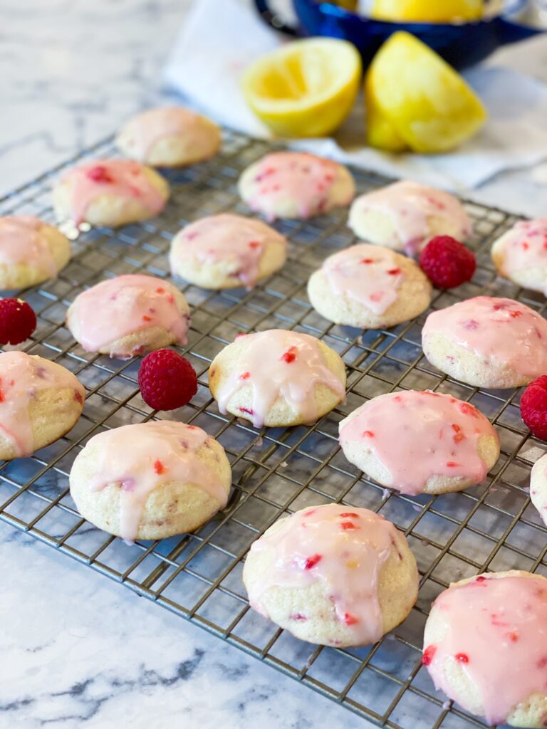 RICOTTA RASPBERRY LEMON COOKIES