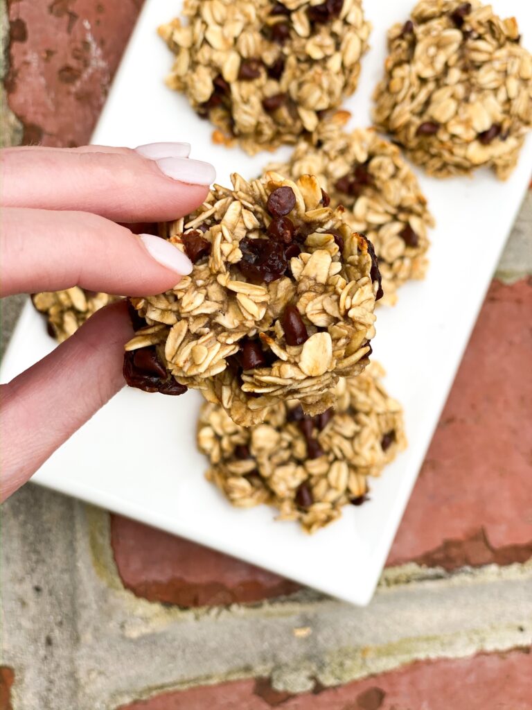 3 INGREDIENT BANANA COOKIES