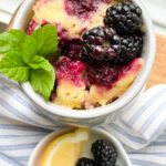 Lemon Berry Mug Cake