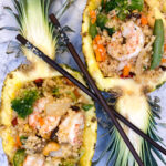 FRIED RICE and SHRIMP STUFFED PINEAPPLE_2