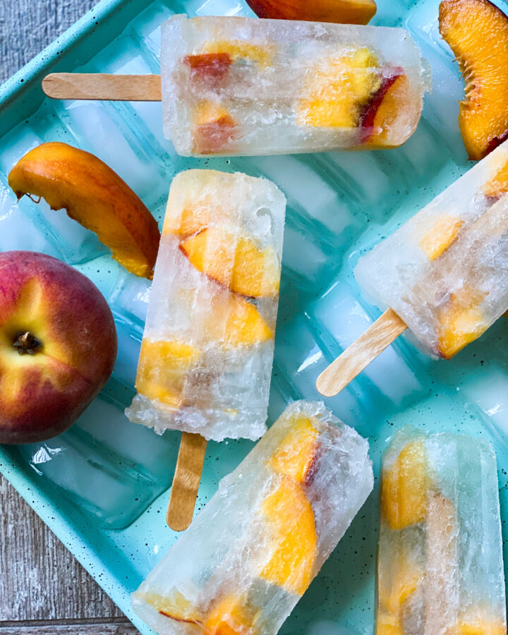 PEACH Icicles and Popsicle