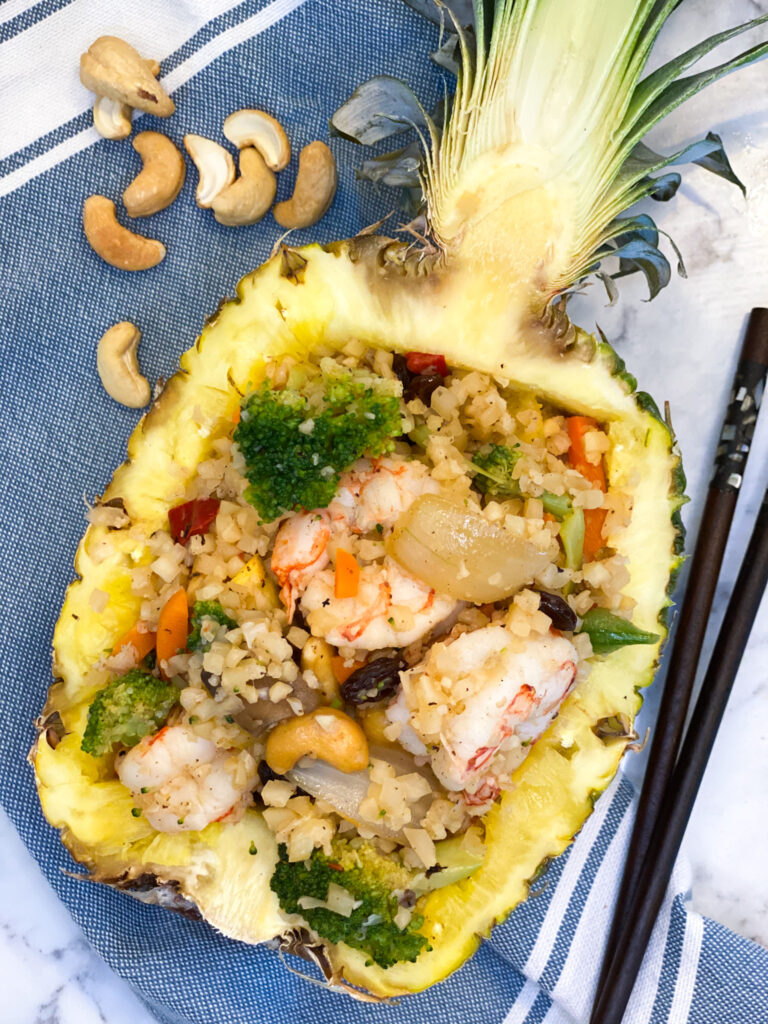 PINEAPPLE SHRIMP FRIED RICE