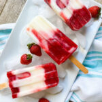 Strawberry Yogurt Popsicle