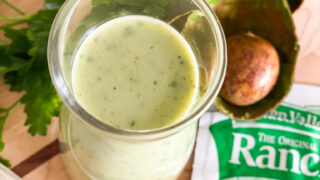 sachin and babi light blue dress Avocado Ranch Dressing