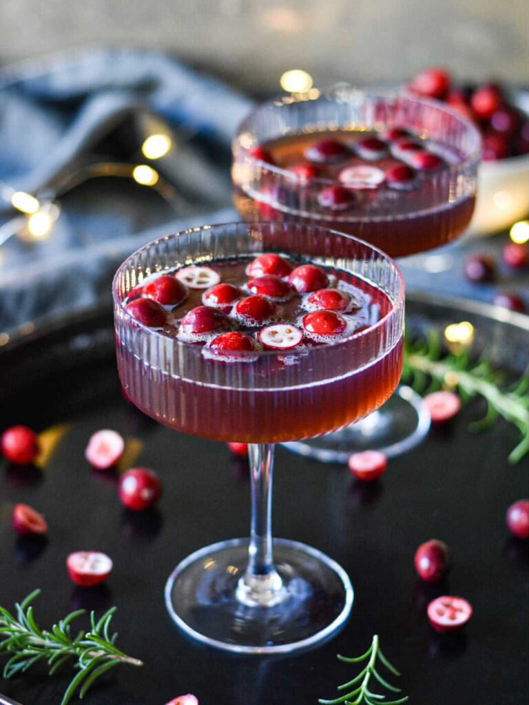 Albana Cranberry Kir Royale