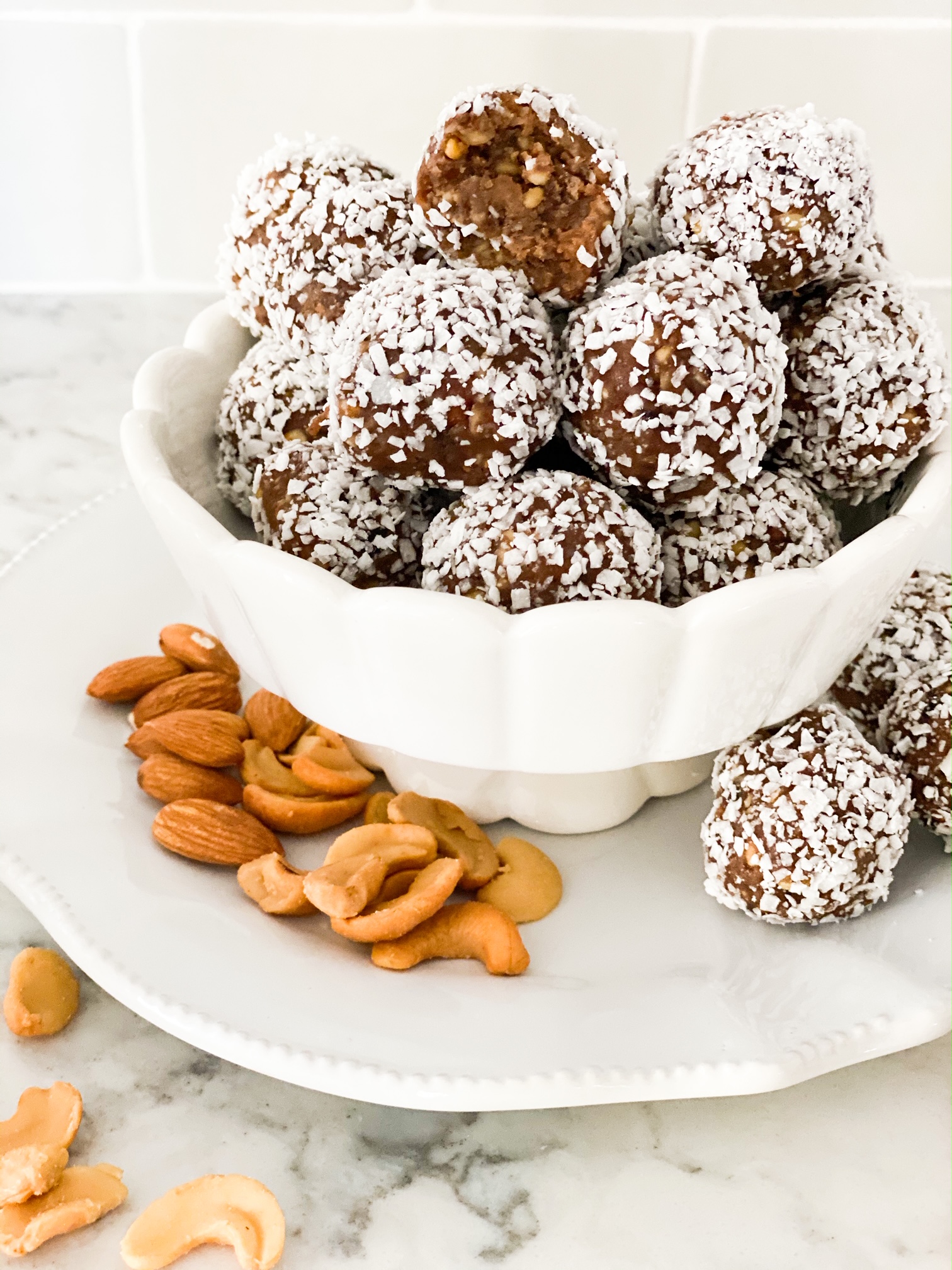NoBake Black Bean Protein Bites DeSocio in the Kitchen