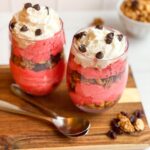 Healthy Cherry and Granola Parfait