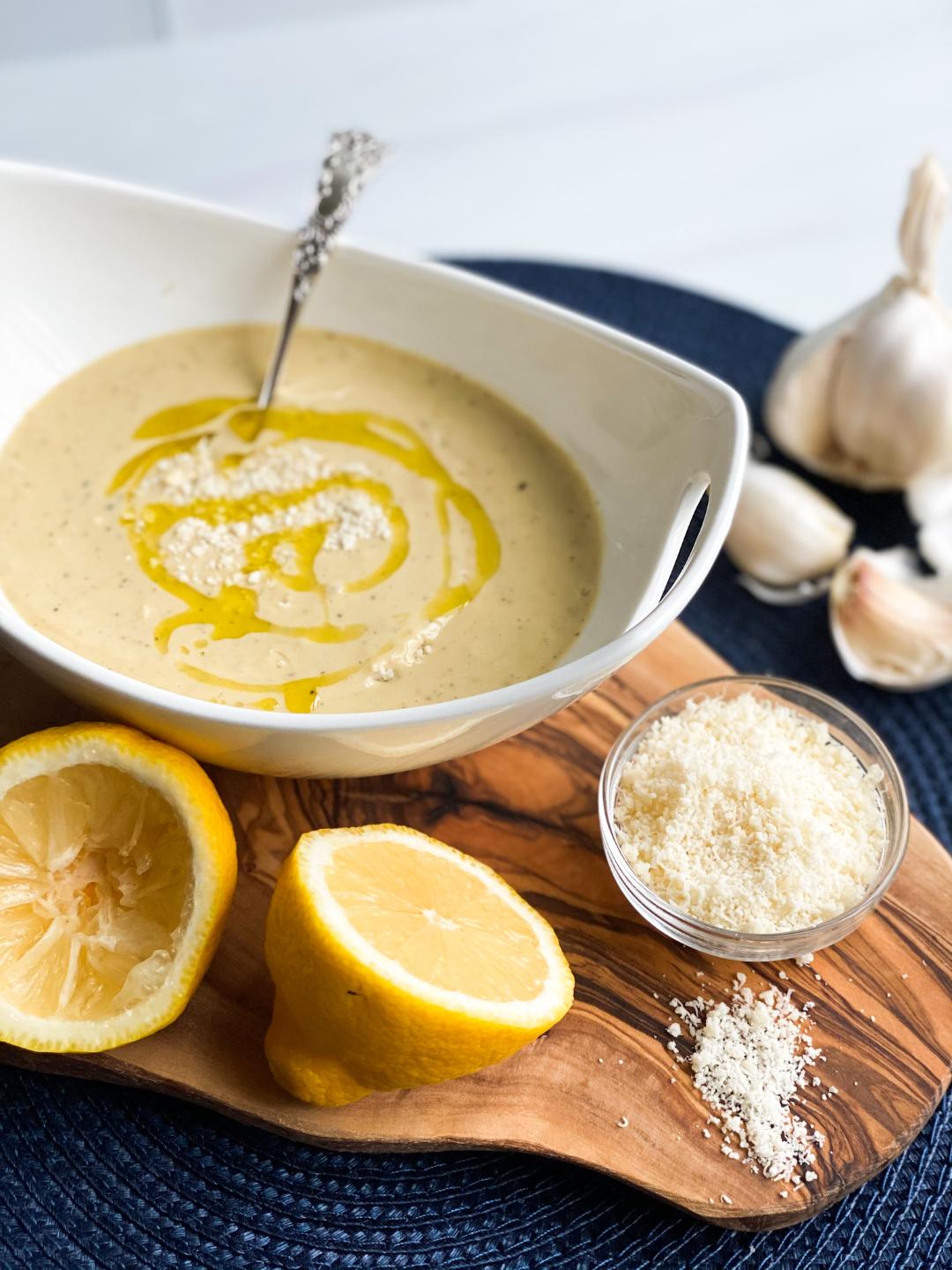 Authentic Anchovy Caesar Salad Dressing DeSocio in the Kitchen