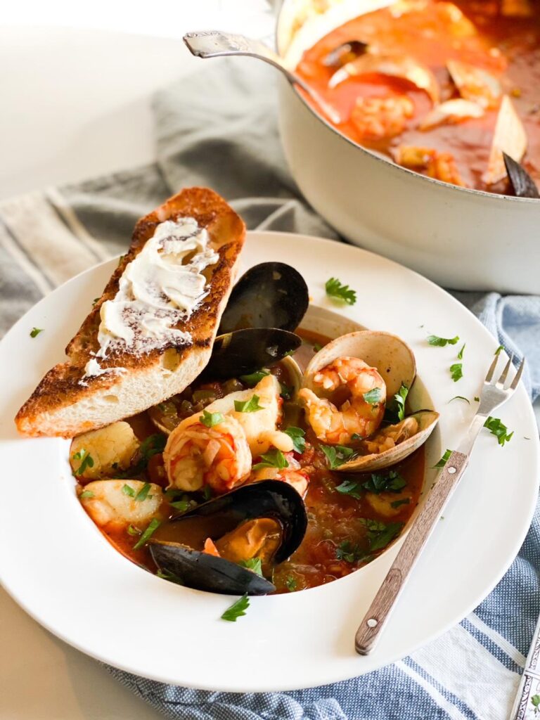 Italian Cioppino / Fisherman's Stew - DeSocio in the Kitchen