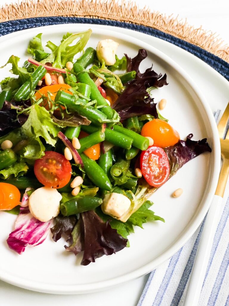 Mixed Green Salad with Dijon Vinaigrette Recipe 