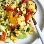 GRILLED CORN AND AVOCADO SALAD