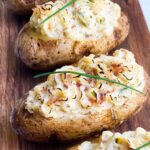 Boursin cheese TWICE BAKED POTATOES