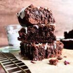 ROSE SALT FUDGE BROWNIES