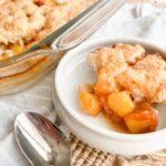 EASY Perfect PEACH COBBLER